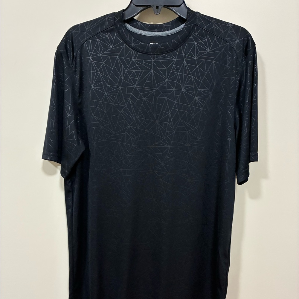 BCG Black Patterned Men's Tee medium
